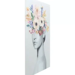 Glasbild Spring Hair 80X120Cm