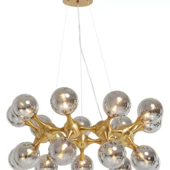 Hangeleuchte Atomic Balls Brass O74Cm