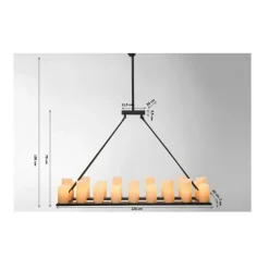 Hangeleuchte Candle Light 20Er