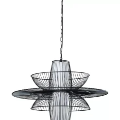 Hangeleuchte Cappello Opposto Schwarz