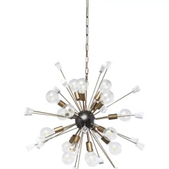 Hangeleuchte Crystal Bomb Brass O93Cm