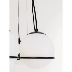 Hangeleuchte Globes Schwarz