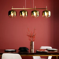 Hangeleuchte Golden Goblet Quattro O25Cm