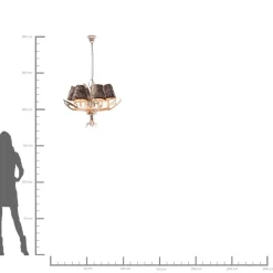 Hangeleuchte Huntsman 6Er