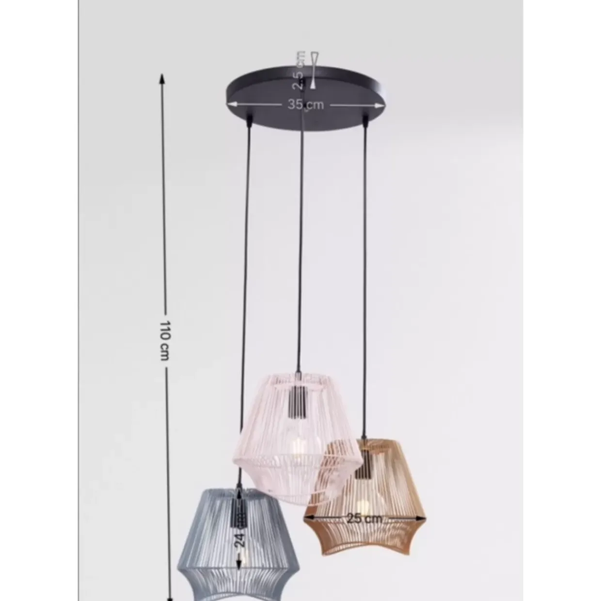 Hangeleuchte Ischia Spiral Tre