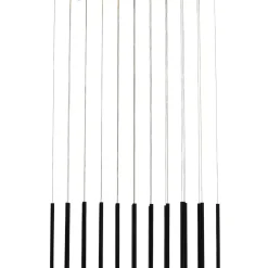 Hangeleuchte Living Vegas Schwarz Matt Led 120Cm