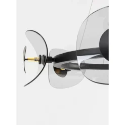 Hangeleuchte Mariposa Schwarz Smoke O81Cm