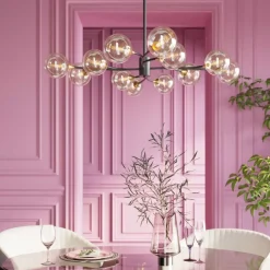 Hangeleuchte Molecules 12