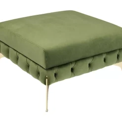 Hocker Bellissima Velvet Grun 80