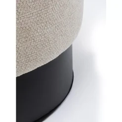 Hocker Cherry Creme Black O36Cm