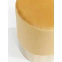 Hocker Cherry Orange Brass O35Cm