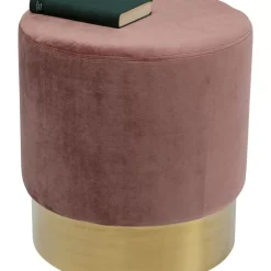 Hocker Cherry Rose Brass O45Cm