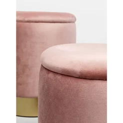 Hocker Cherry Storage Rose Brass (2/Set)