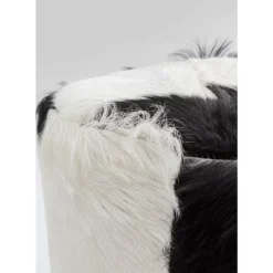 Hocker Flint Stone Schwarz O35Cm