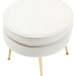 Hocker Water Lily Beige