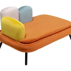 Hund/Katzenbett Diva Orange