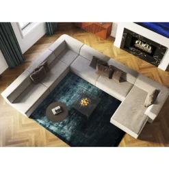 Infinity Kissen 60/40 Elements Grau