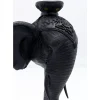Kerzenständer Elephant Head Schwarz 49Cm