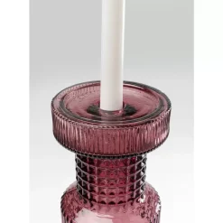 Kerzenständer Marvelous Duo Pink Grau 49Cm