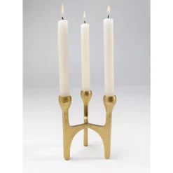 Kerzenständer Stacky Gold 15Cm