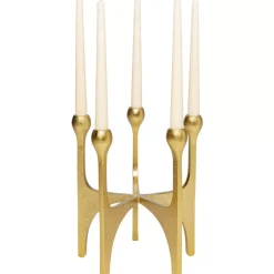 Kerzenständer Stacky Gold 31Cm