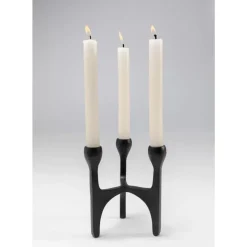 Kerzenständer Stacky Schwarz 15Cm