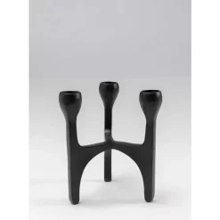 Kerzenständer Stacky Schwarz 15Cm
