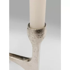 Kerzenständer Stacky Silber 15Cm