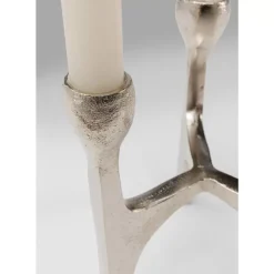 Kerzenständer Stacky Silber 15Cm