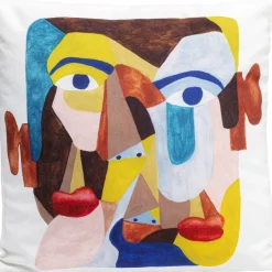 Kissen Artistic Face 45X45Cm