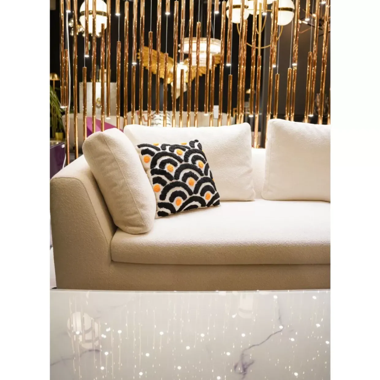 Kissen Colorful Circles 45X45Cm