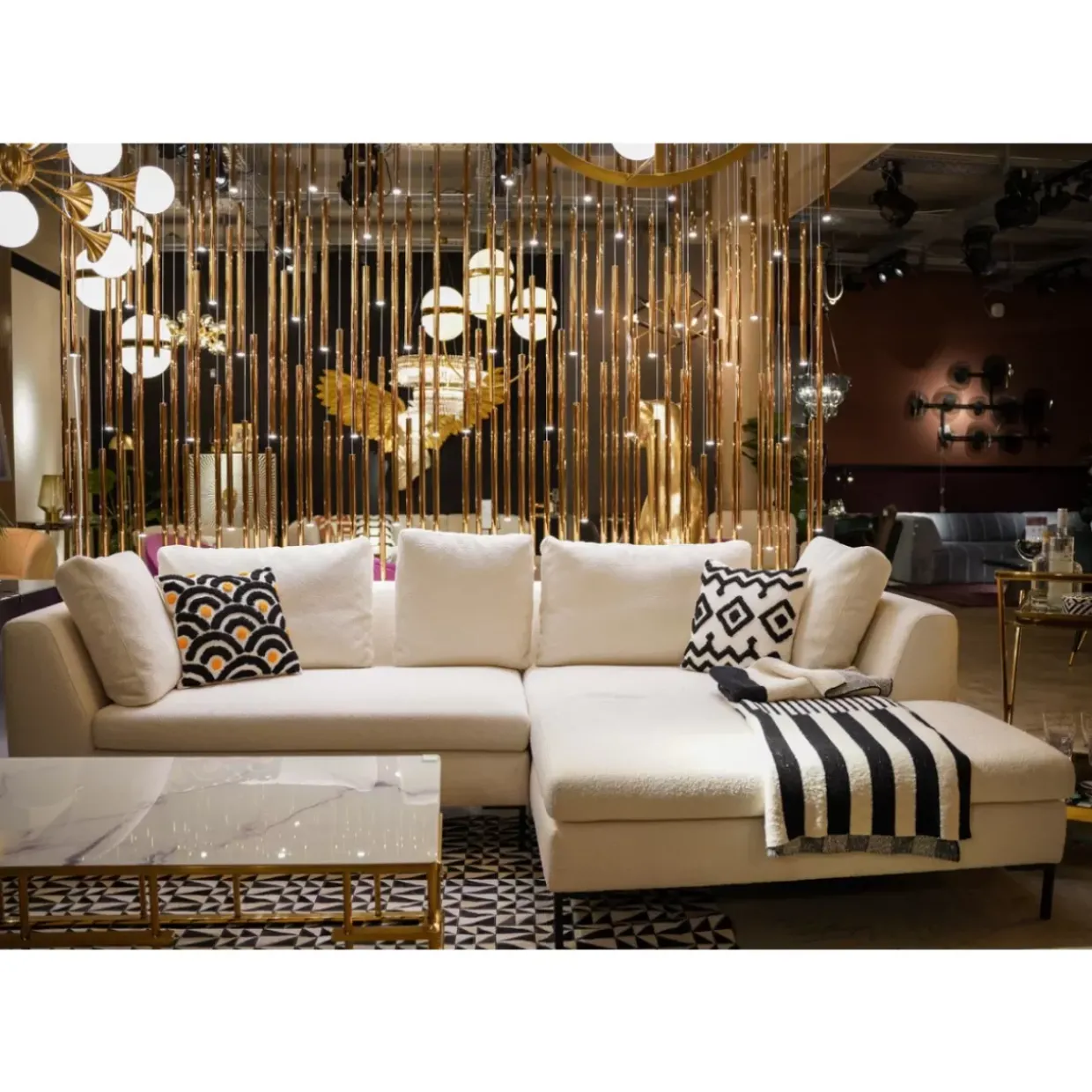 Kissen Colorful Circles 45X45Cm