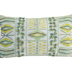 Kissen Desna Patchwork Grun 60X35Cm