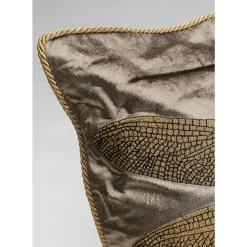 Kissen Glitter Dragonfly Braun 40X40Cm