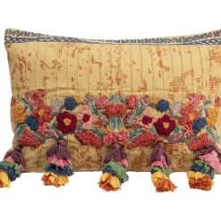Kissen Textured Tassels 50X35Cm
