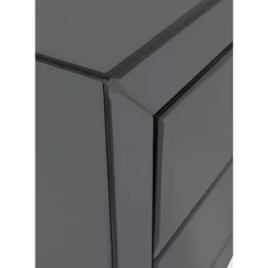 Kommode Klein Luxury Push 2 Schube Grau