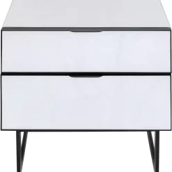 Kommode Klein Soran Schwarz 49X50Cm