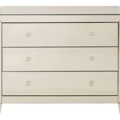 Kommode Luxury Champagne 3 Schube