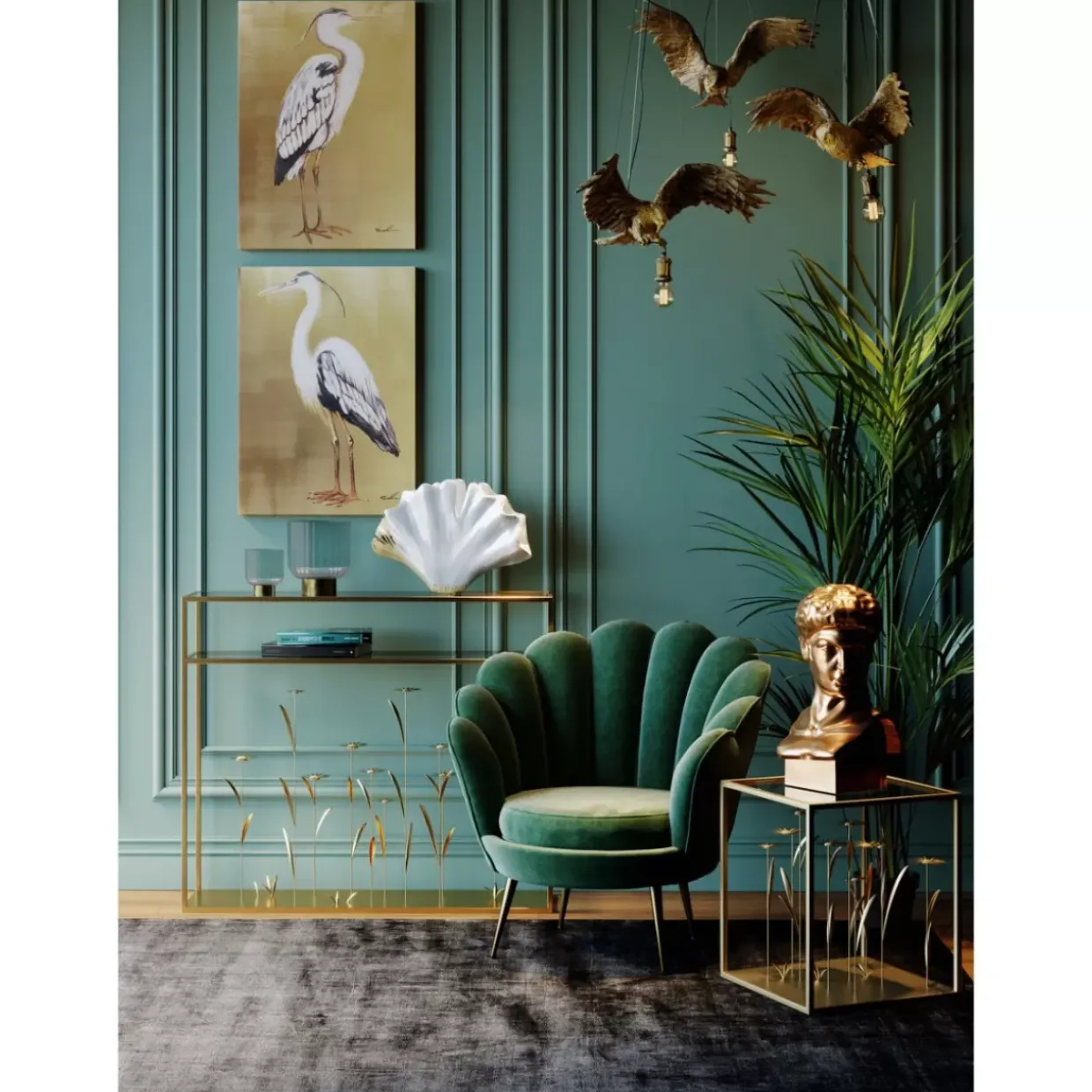 Konsole Flower Meadow Gold 100