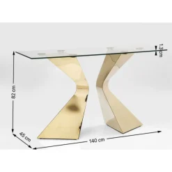 Konsole Gloria Gold