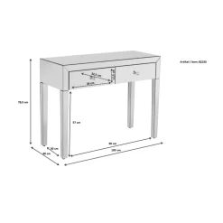 Konsole Luxury Champagne