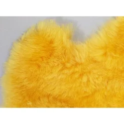 Lammfell Heidi Gelb 60X85Cm