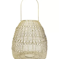 Laterne Hayat Cone Brass 37Cm