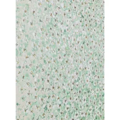Leinwandbild Flower Boat Beige Grun 120X160Cm