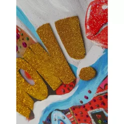 Leinwandbild Peace Sign 90X120