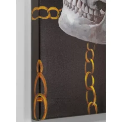 Leinwandbild Skull Gang 90X120