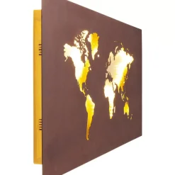 Leuchtdekoration Map Led