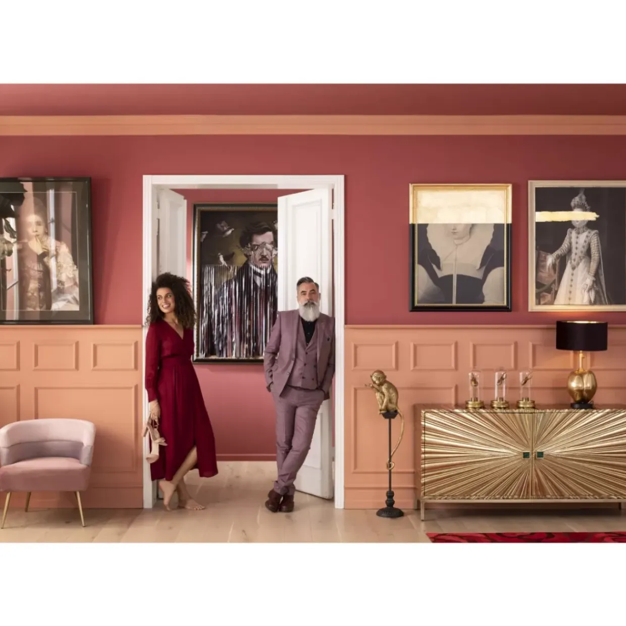 Olbild Frame Incognito Lady 100X80