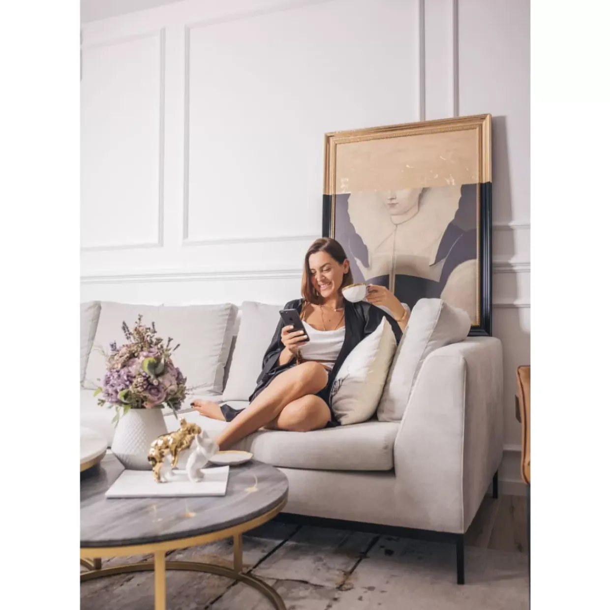 Olbild Frame Incognito Lady 100X80