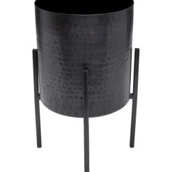 Pflanztopf Mynah Schwarz 42Cm